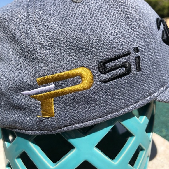 TaylorMade M1 Psi Grey with Buckle Adjustable Strap Golf Cap - Picture 4 of 12